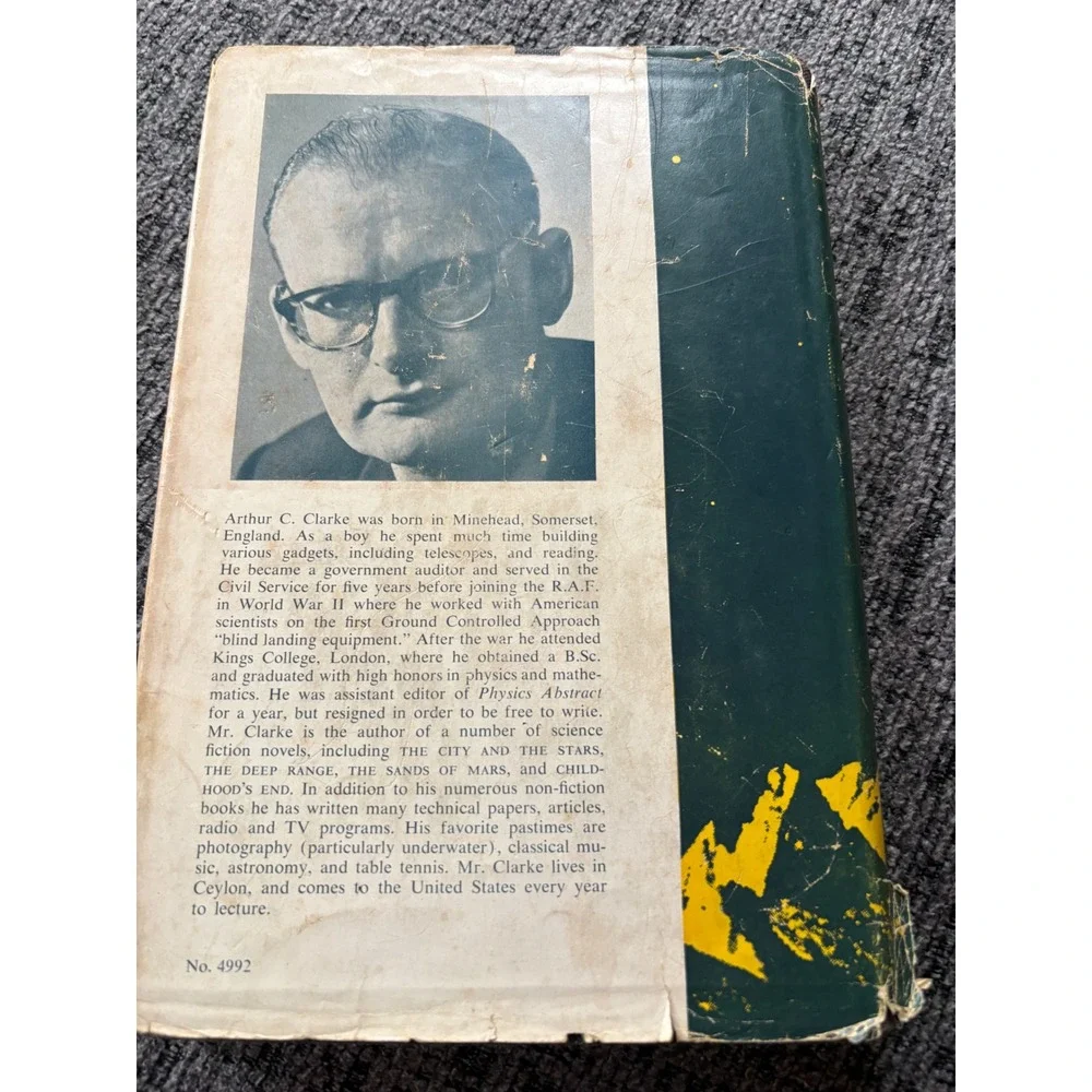 Going Into Space Arthur C Clarke Hardcover Book‎ 1954 Early Space Travel